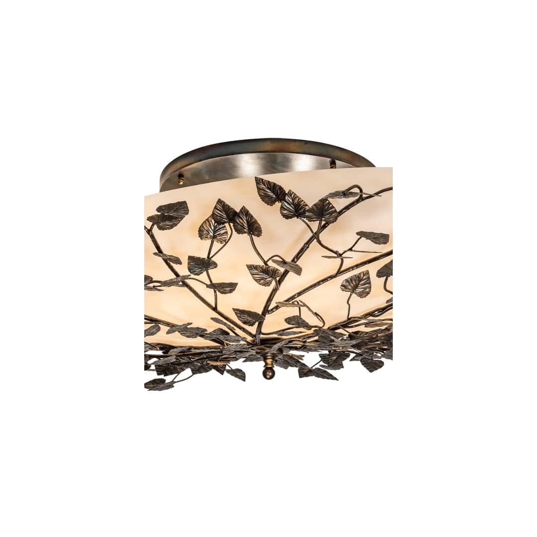 Espe 8 Light 55" Wide Semi-Flush Bowl Ceiling Fixture
