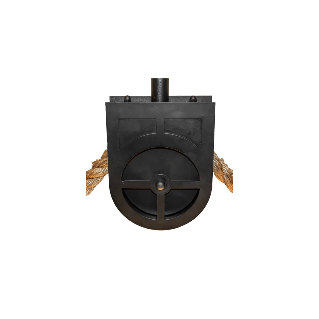 6 Light 44" Wide Taper Candle Linear Pendant