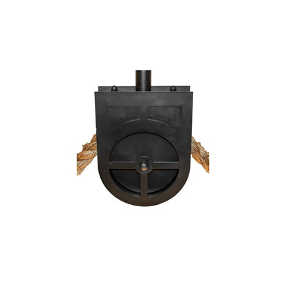 6 Light 44" Wide Taper Candle Linear Pendant