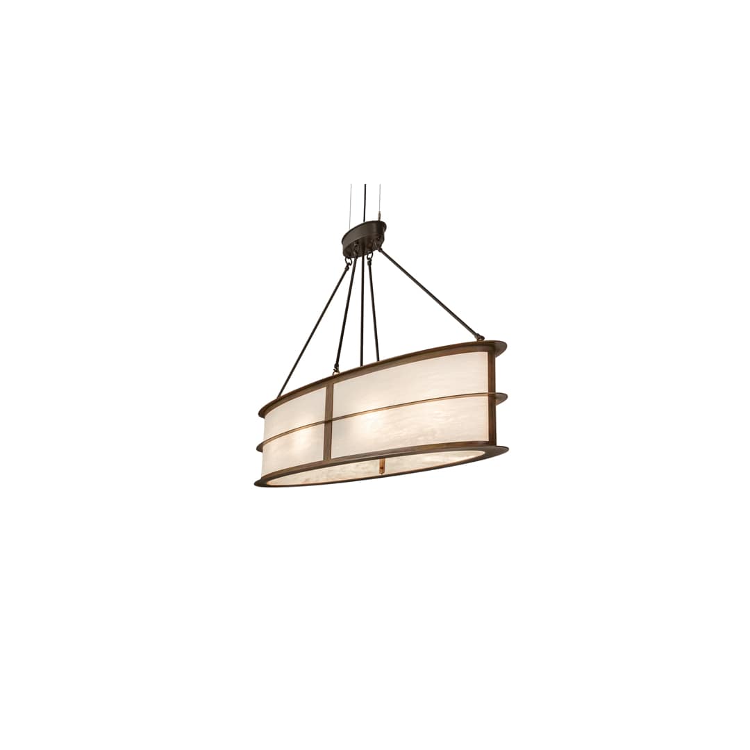 6 Light 48" Wide Linear Pendant