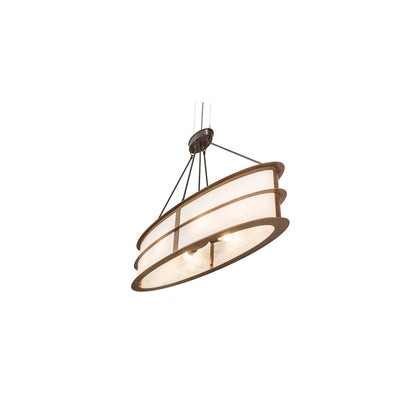 6 Light 48" Wide Linear Pendant