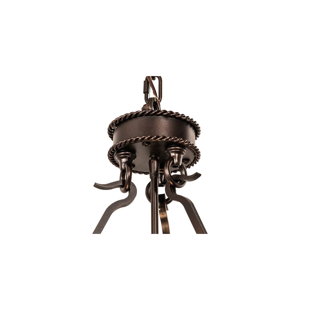 6 Light 36" Wide Pendant