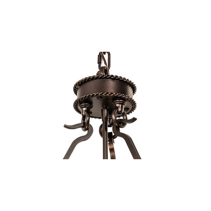 6 Light 36" Wide Pendant