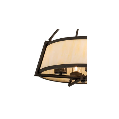 Cilindro Lucy 4 Light 24" Wide Semi-Flush Ceiling Fixture