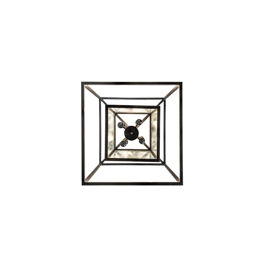 8 Light 35" Wide Taper Candle Pendant