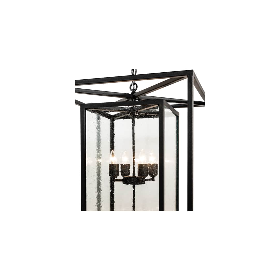 8 Light 35" Wide Taper Candle Pendant