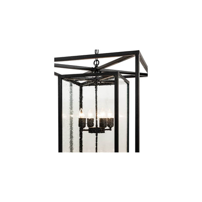 8 Light 35" Wide Taper Candle Pendant