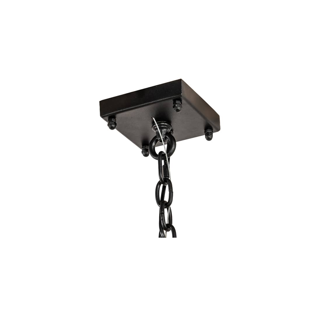 8 Light 35" Wide Taper Candle Pendant