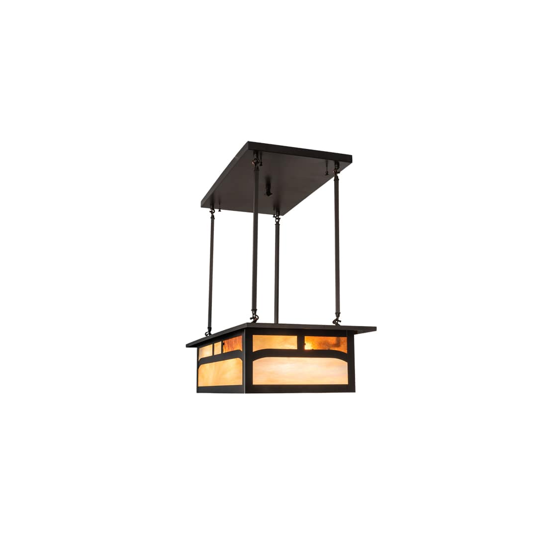 4 Light 34" Wide Linear Pendant