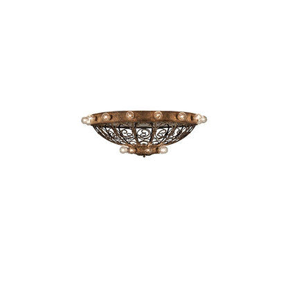 Osteria 24 Light 46" Wide Flush Mount Bowl Ceiling Fixture