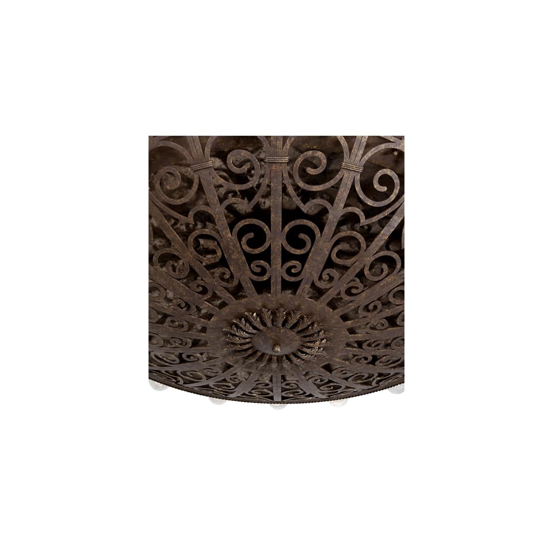 Osteria 20 Light 52" Wide Flush Mount Bowl Ceiling Fixture