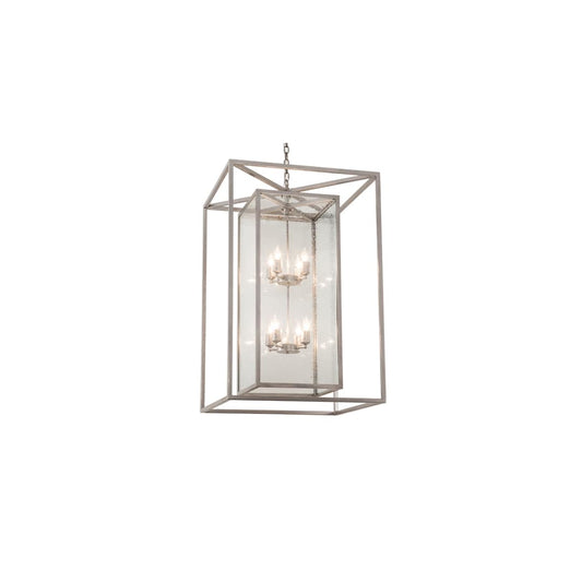 8 Light 40" Wide Taper Candle Pendant