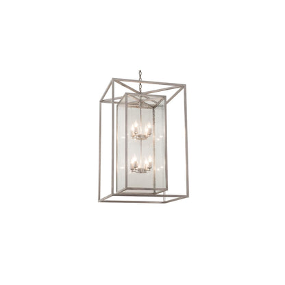 8 Light 40" Wide Taper Candle Pendant