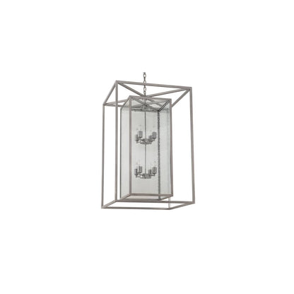 8 Light 40" Wide Taper Candle Pendant