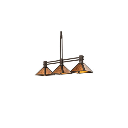 3 Light 45" Wide Linear Pendant