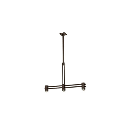 3 Light 45" Wide Linear Pendant