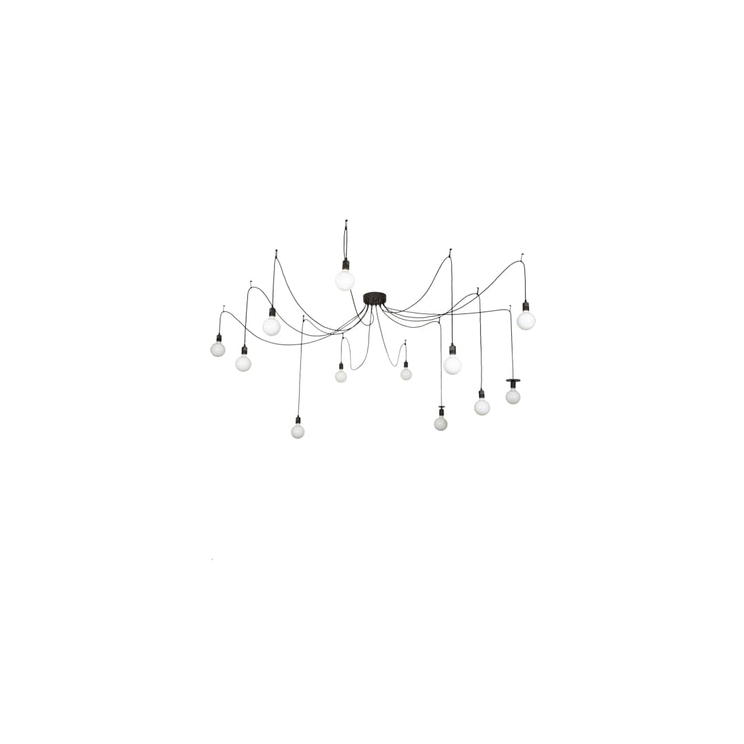 12 Light 120" Wide Suspension Multi Light Pendant