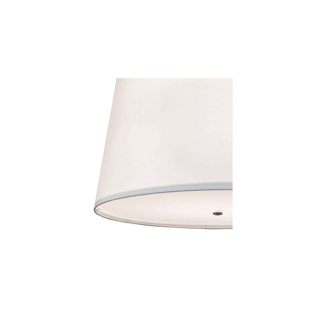 6 Light 36" Wide Suspension Pendant