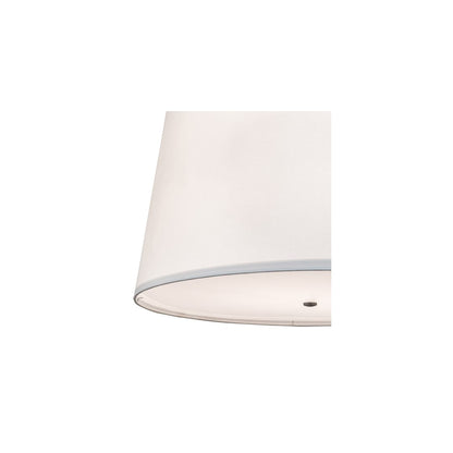 6 Light 36" Wide Suspension Pendant