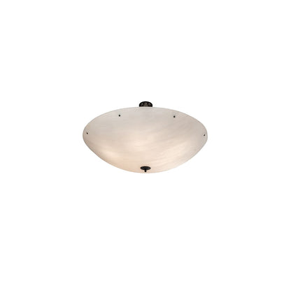 Madison 12 Light 60" Wide Semi-Flush Bowl Ceiling Fixture - Gilded Tobacco Finish