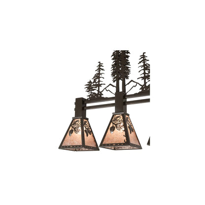 3 Light 30" Wide Linear Pendant