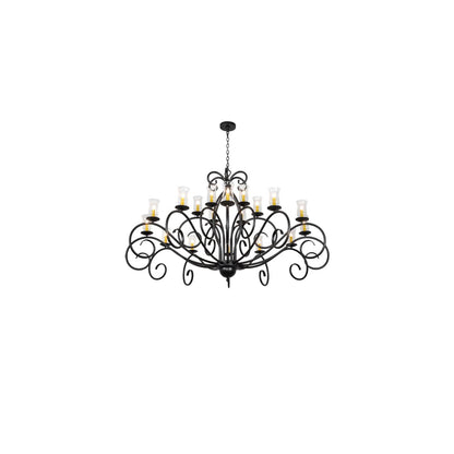Sienna 18 Light 72" Wide Chandelier
