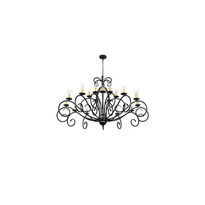 Sienna 18 Light 72" Wide Chandelier