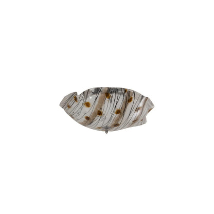 Metro Fusion 3 Light 24" Wide Semi-Flush Bowl Ceiling Fixture - Nickel Finish