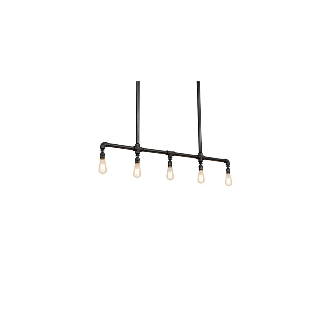 5 Light 48" Wide Linear Pendant