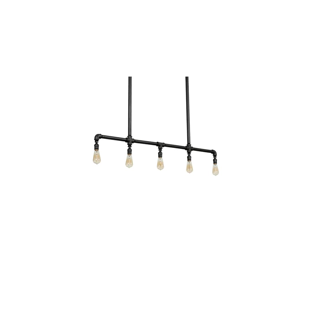 5 Light 48" Wide Linear Pendant