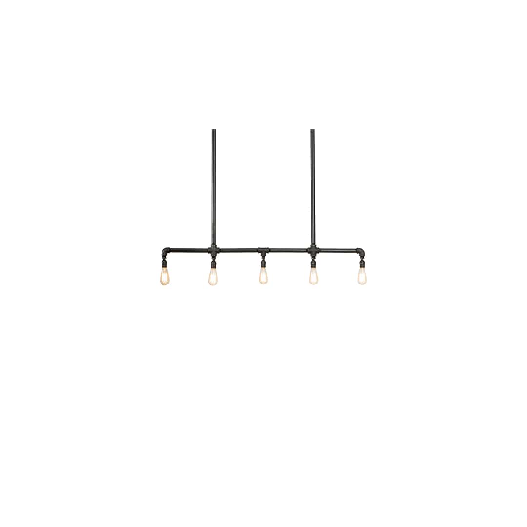 5 Light 48" Wide Linear Pendant