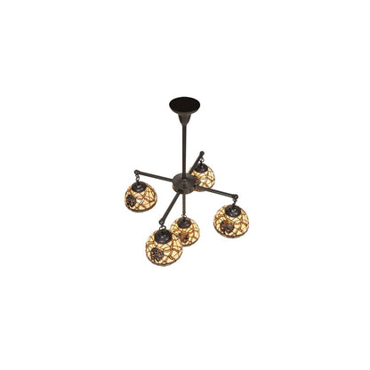 Pinecone 5 Light 30" Wide Chandelier