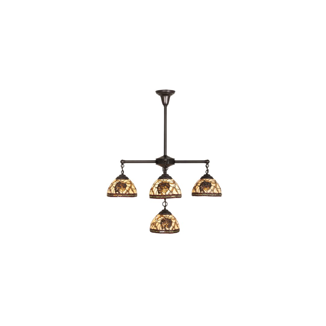 Pinecone 5 Light 30" Wide Chandelier