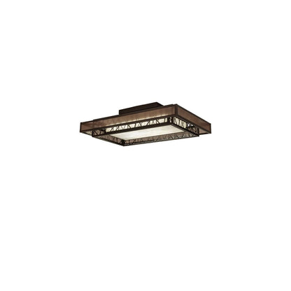Quadrato Rich Umador 48" Wide LED Semi-Flush Ceiling Fixture
