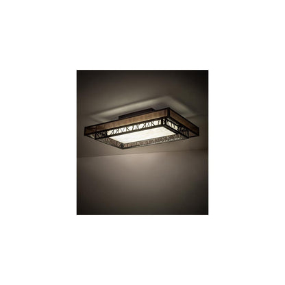 Quadrato Rich Umador 48" Wide LED Semi-Flush Ceiling Fixture