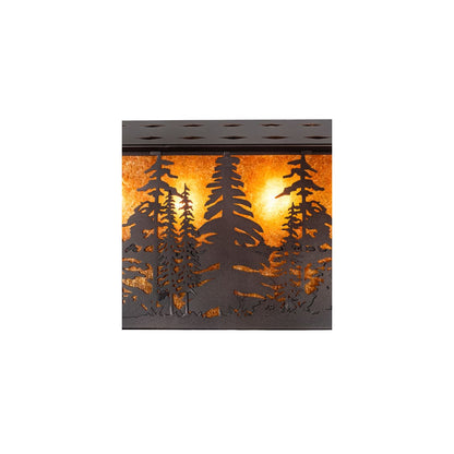 6 Light 48" Wide Billiard Linear Pendant