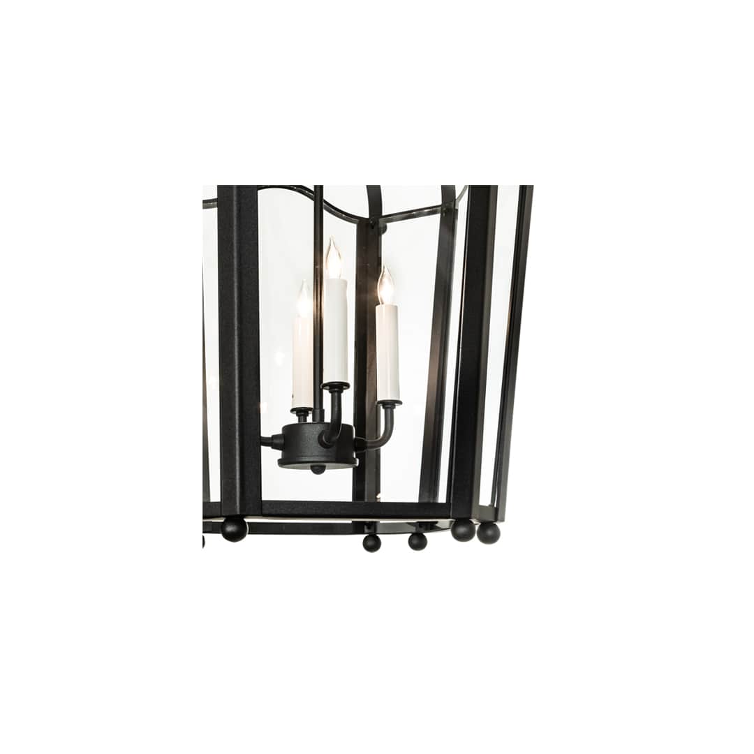 4 Light 20" Wide Taper Candle Pendant