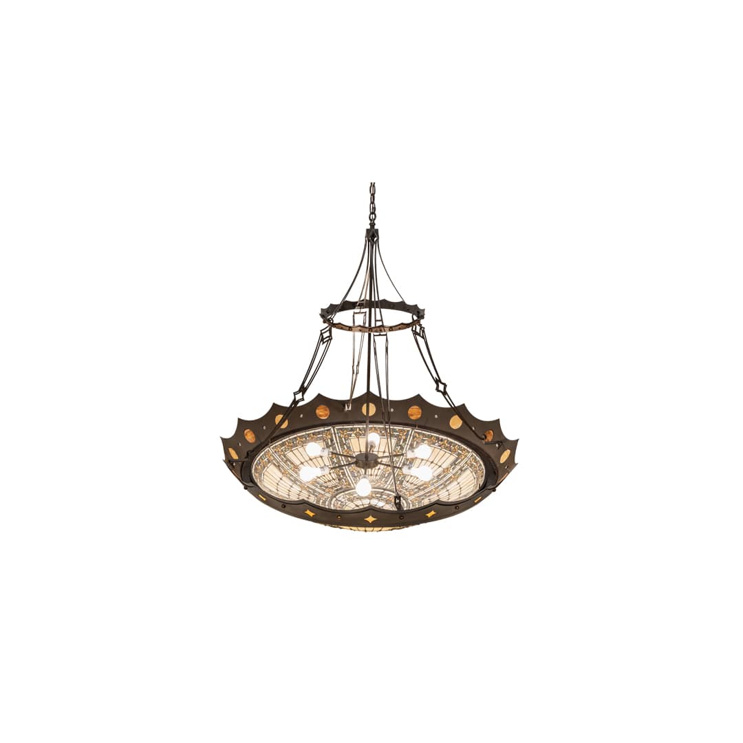 6 Light 50" Wide Pendant