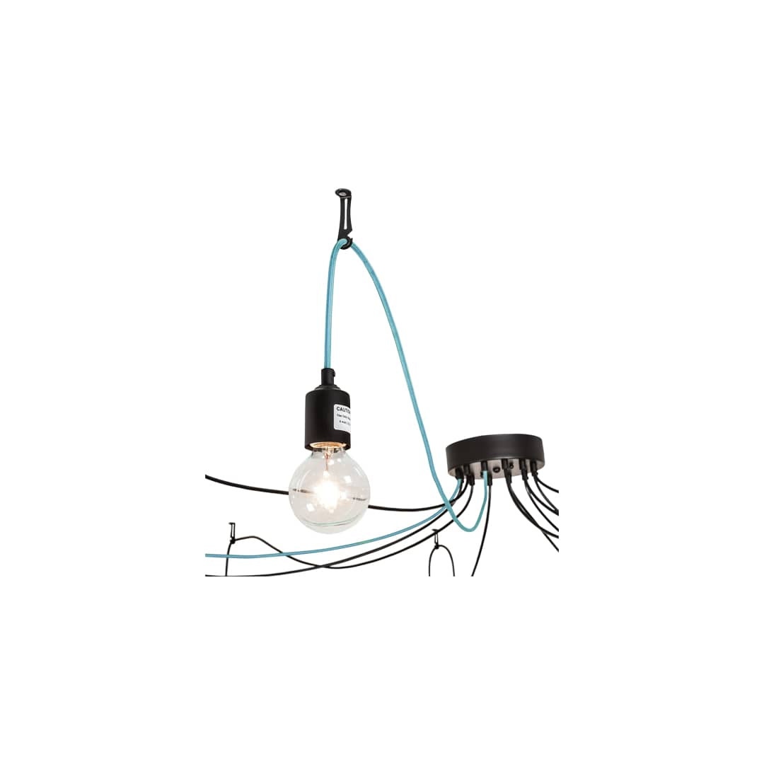 12 Light 120" Wide Suspension Multi Light Pendant