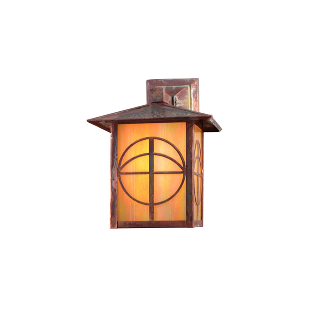 Seneca Circle Cross 12" Tall Wall Sconce