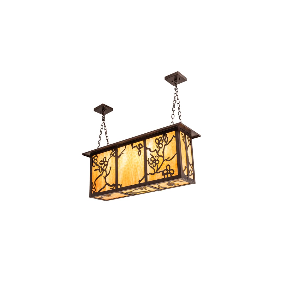 4 Light 38" Wide Linear Pendant