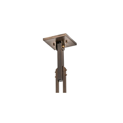 3 Light 45" Wide Linear Pendant