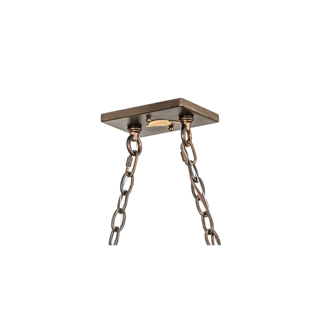 6 Light 48" Wide Billiard Linear Pendant