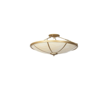Commerce 8 Light 45" Wide Semi-Flush Bowl Ceiling Fixture