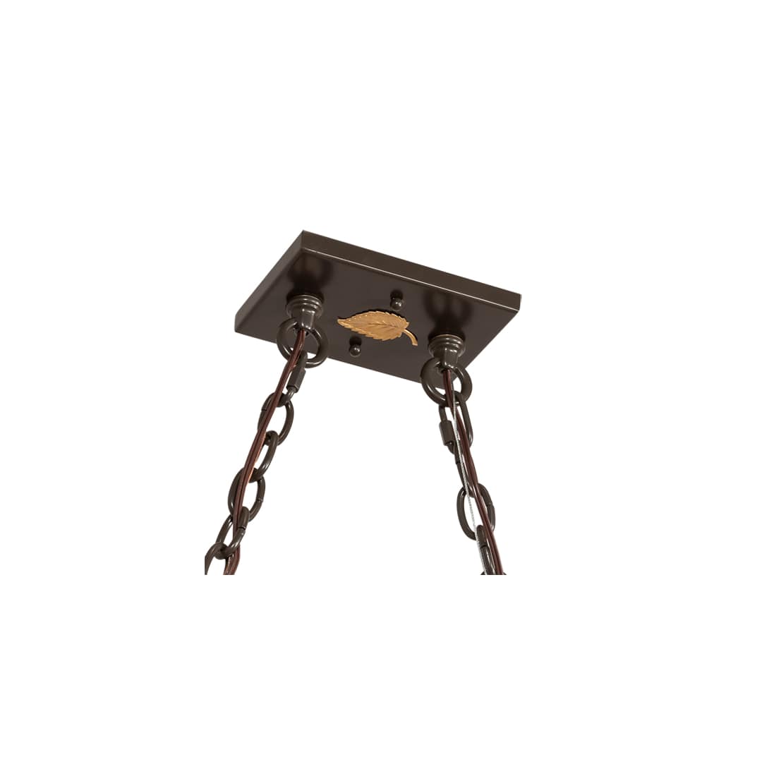 6 Light 40" Wide Billiard Linear Pendant