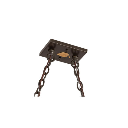 6 Light 40" Wide Billiard Linear Pendant