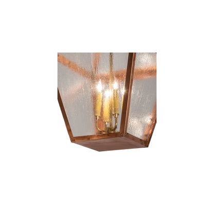 4 Light 247" Wide Taper Candle Pendant