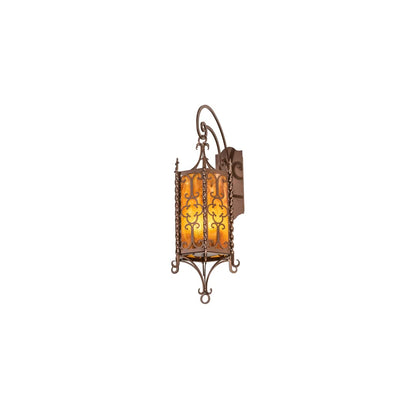 3 Light 33" Tall Wall Sconce