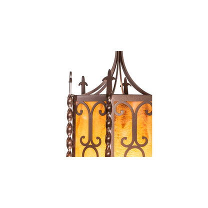 3 Light 33" Tall Wall Sconce