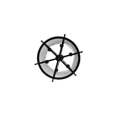 6 Light 24" Wide Taper Candle Pendant